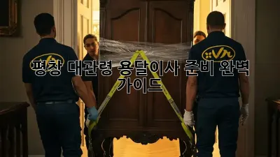평창 대관령 용달이사 준비 완벽 가이드